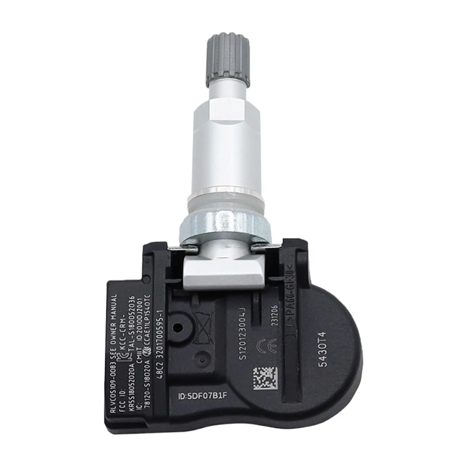 

4 шт. автомобильный датчик давления в шинах TPMS 5430T4 9673198580 1007 для Citroen C4 C5 C6 C8 для Peugeot 207 307 407 508 607 807 1007 433M