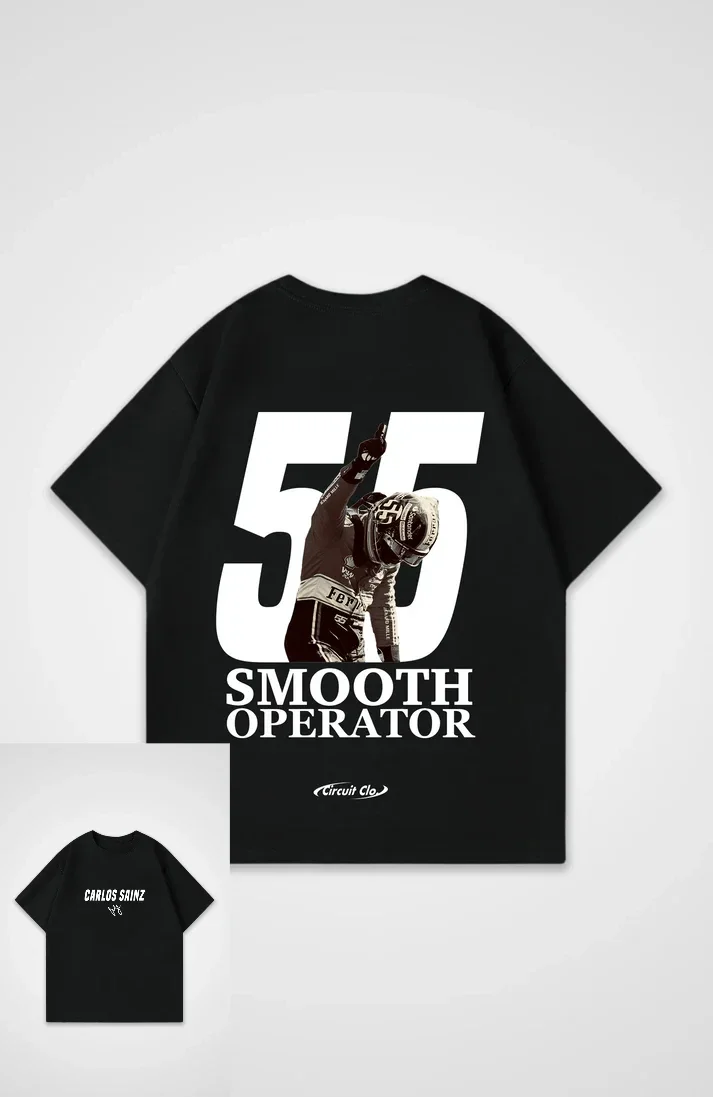 

2025 Summer Trend New Smooth Operator Top Cotton Crew Neck T-shirt Y2K Flat Print Women's Same Top T-shirt Ins Y2k Hot Sell