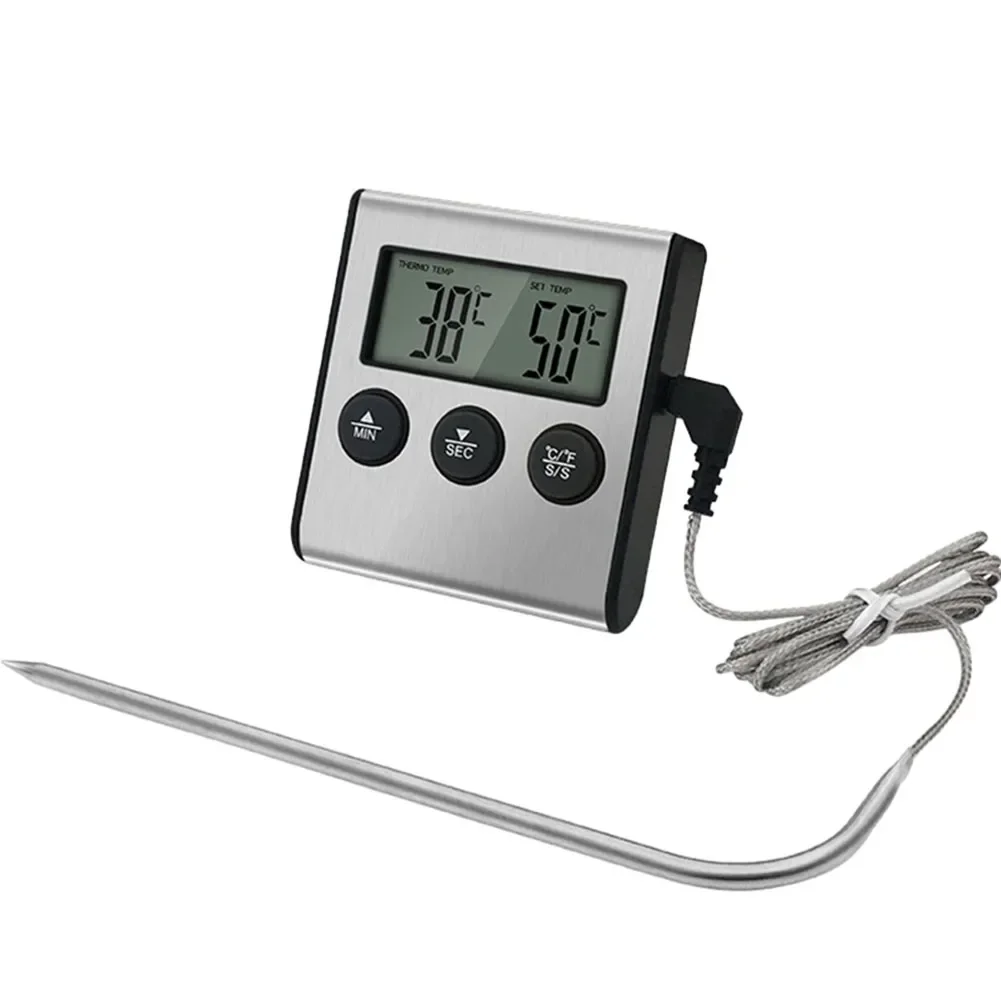 Kitchen Thermometer Thermometer -50℃~300℃ BBQ Thermometer Digital Electronic Food Thermometer Kitchen Practical