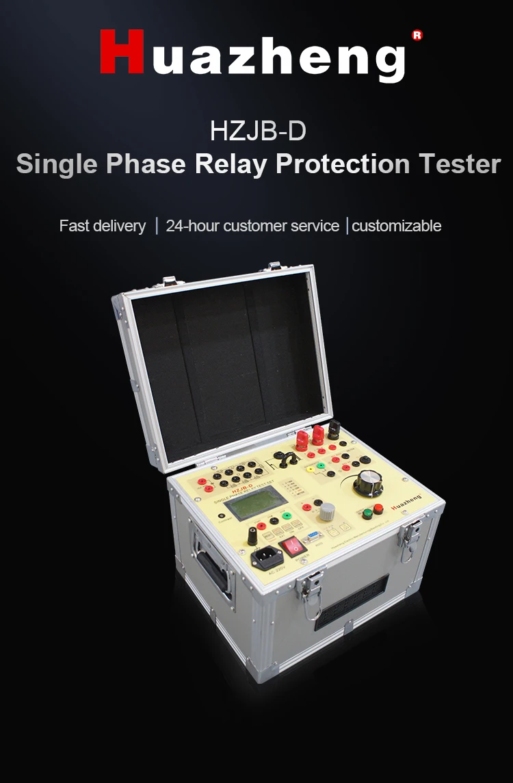 Microcomputer Control Digital Relay Tester Universal Secondary Injection Relay f