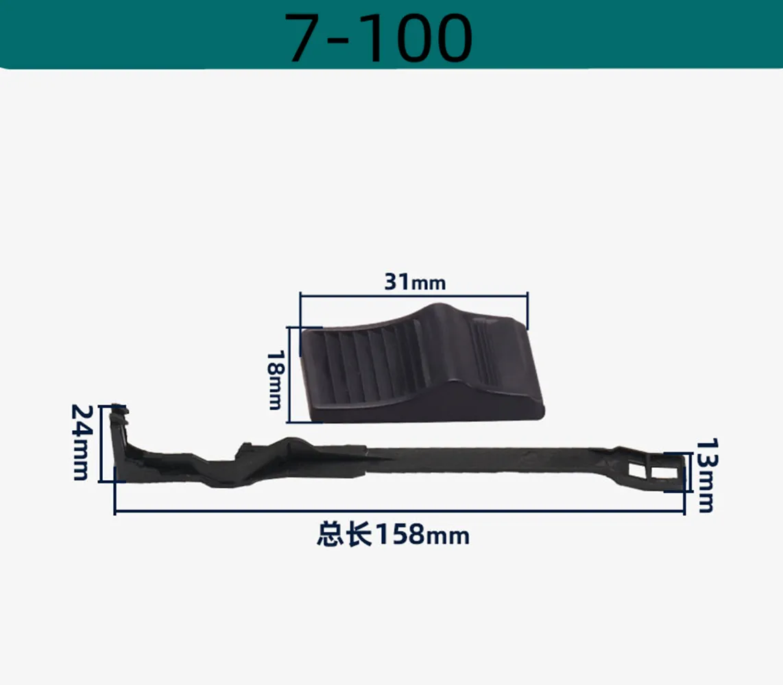 5 Pieces Repair Parts Switch Button for Bosch GWS6-100 Angle Grinder 9523 Angle Grinder 7-100