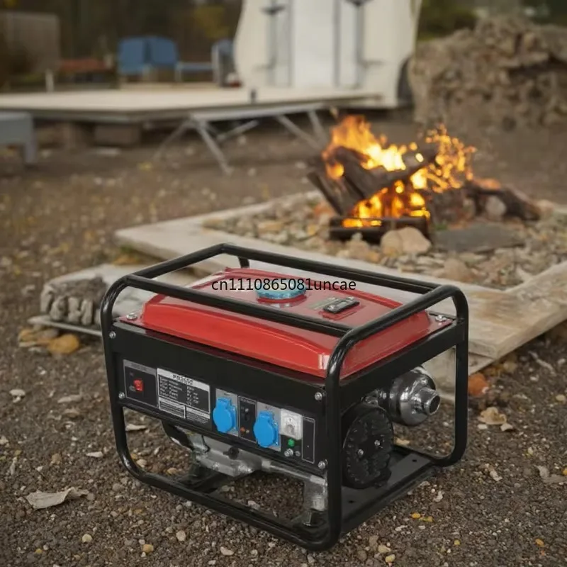 high quality 2kw 3kw 5kw  generator 220V open  power engine type air-cooled generator backup