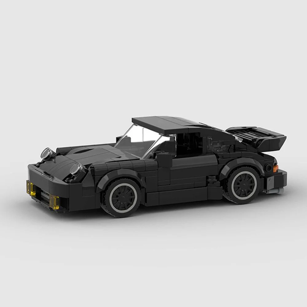 MOC-Black Bird (930)Turbo racing sports car Vehicle Speed Champion Racer Building Blocks Brick Creative Garage Toys