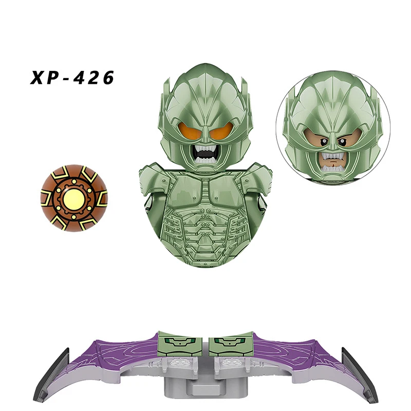 Big Boss Green Goblin Bausteine für Spielzeug Zurück in die Zukunft Geschenke Mini-Actionfiguren Bausteine für Partys