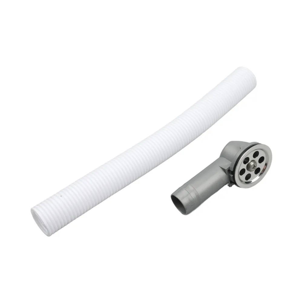 Overflow Pipe Head with Upward Round Shape for Sink Drain Integration Ensures Compatibility with Common Drain Set Designs