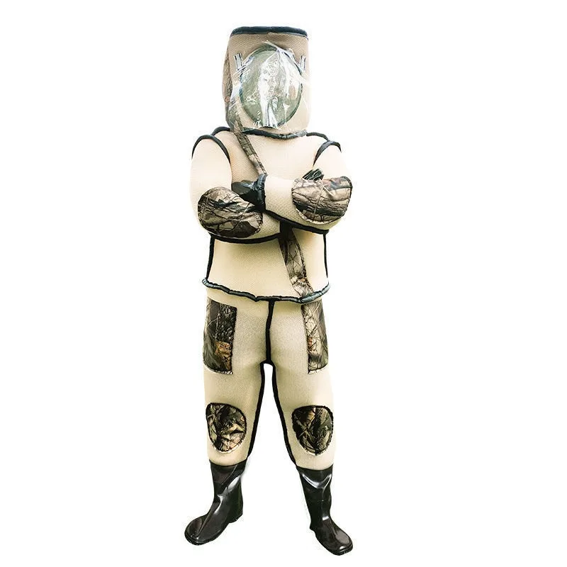 

breathable one-piece heat dissipation beekeeping clothing Special full set of anti-bee clothing, wasp catching wasp clothing