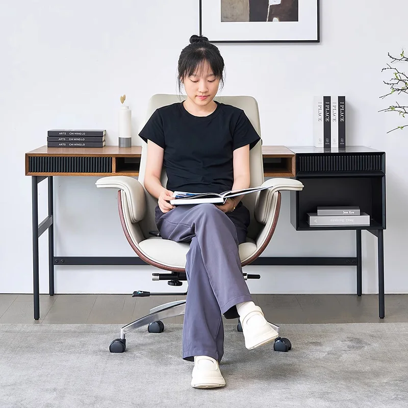 Luxury Modern Office เก้าอี้ Vanity Arm Nordic ห้องนอนเก้าอี้อ่านนักเรียนพนักพิง Designer Muebles อินเทรนด์เฟอร์นิเจอร์