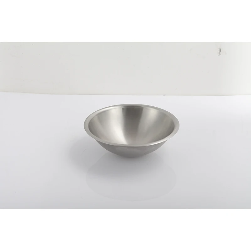 Factory Wholesale Custom 304 Stainless Steel Modern Hotel Use Bathroom Sink Deck-mounted Kitchen Washbasin