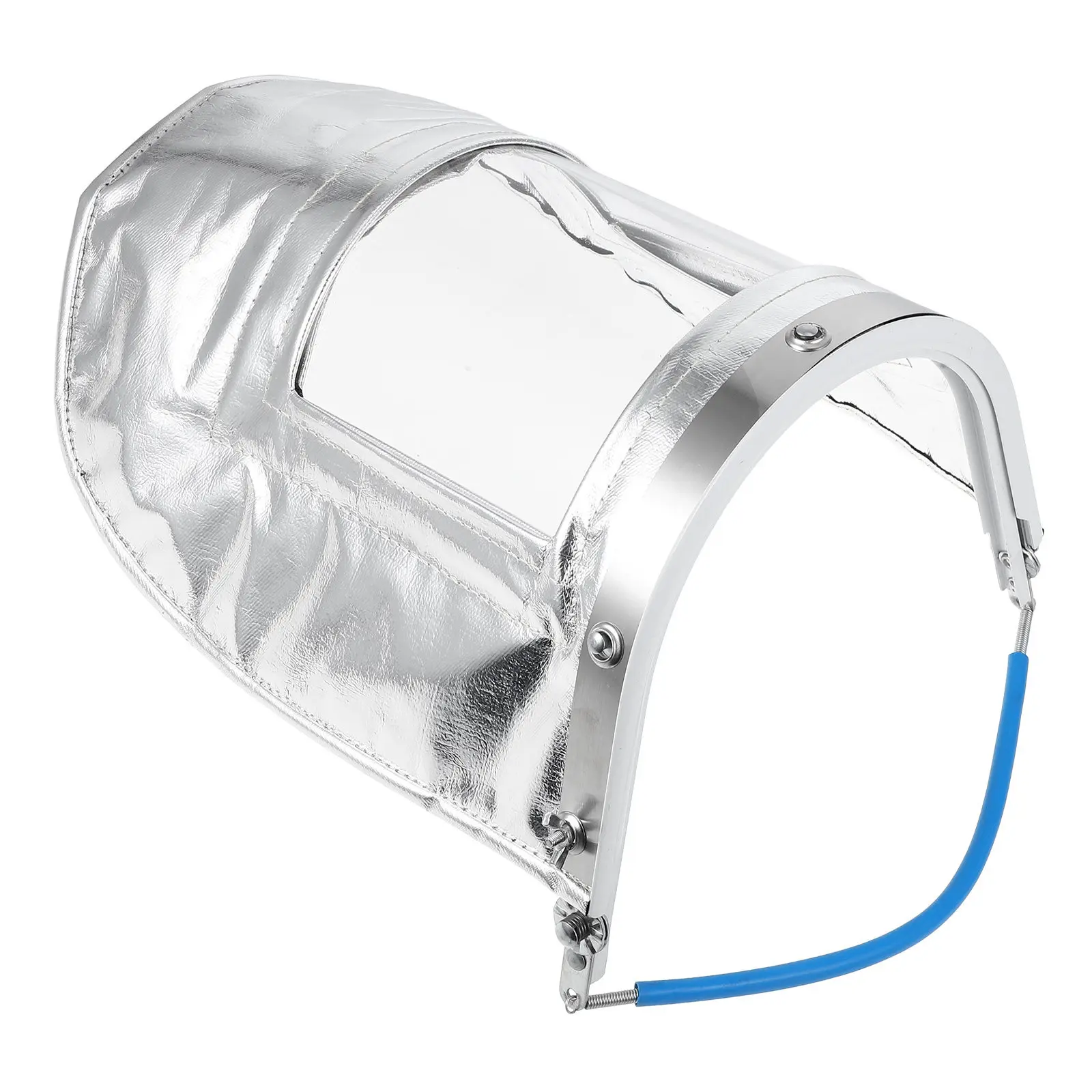 

Industrial Grade High Temp Facial Shield Transparent Flame Resistant Full Face Protection Welder Grinding Cutting Safety Mask
