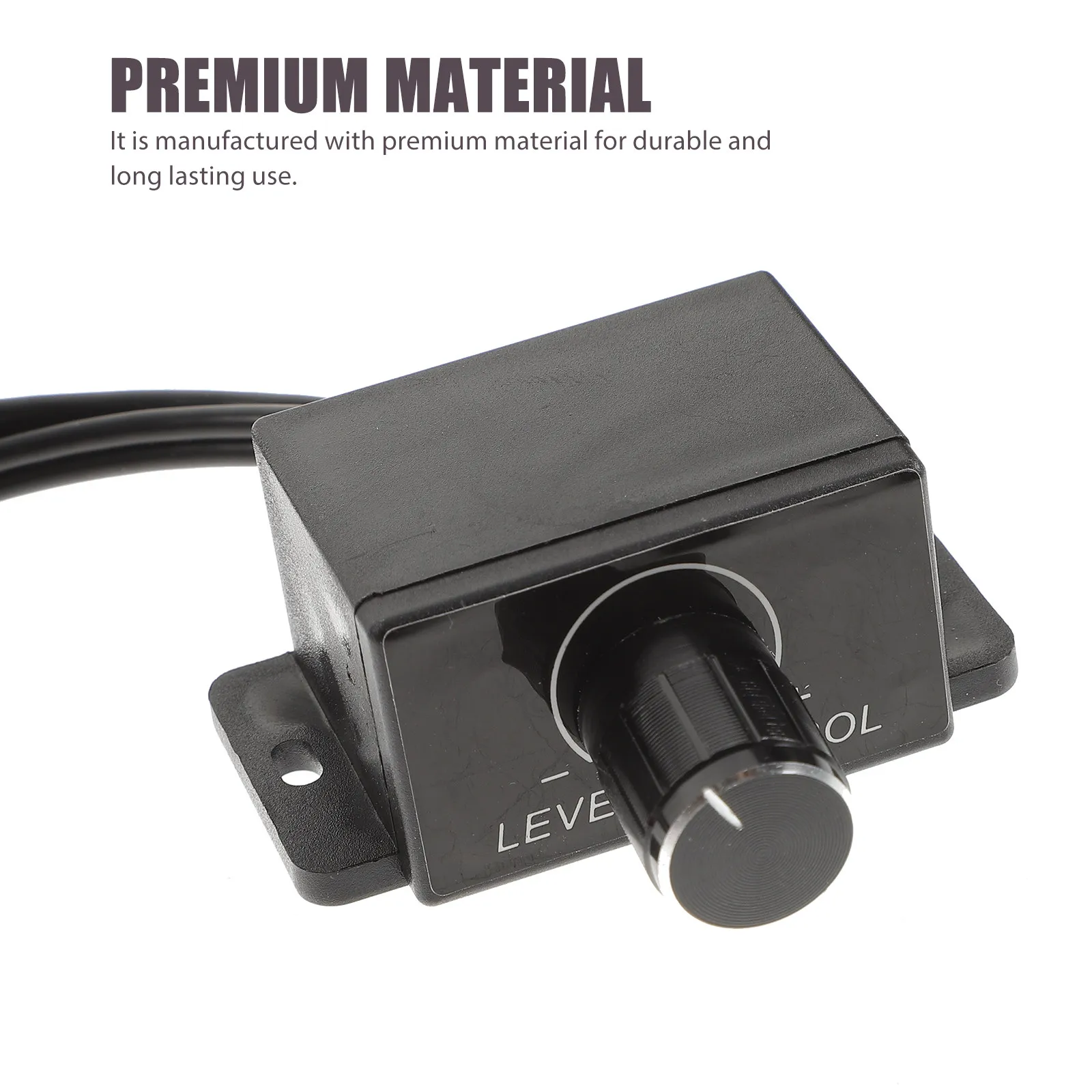 Car Stereo Amplifier Gain Level Volume Control Bass Knob 27Cm Rca Remote Level Controller Stereo Amplifier Controller