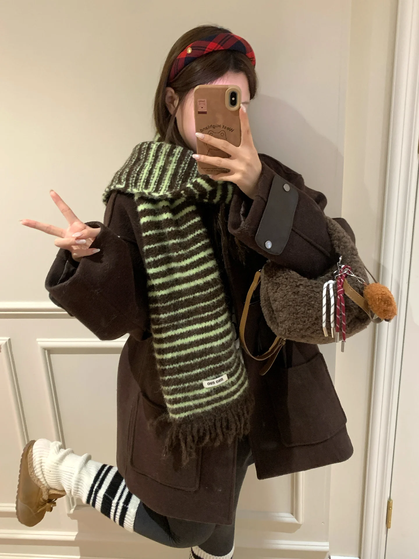 Faux Fur Scarf For Women Warm Soft And Cozy Ideal For Winter