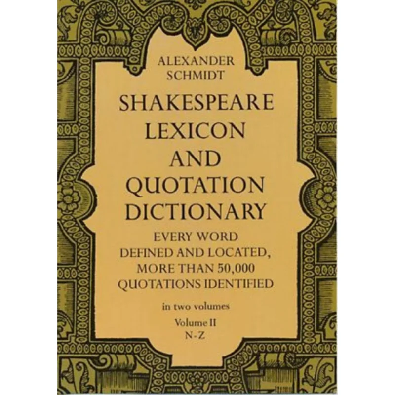 

Dover Thrift EditionsSh филона Lexicon и словарь цитации, том 2, Александр Шмидт Дувер Публикации 9780486227276 Книга