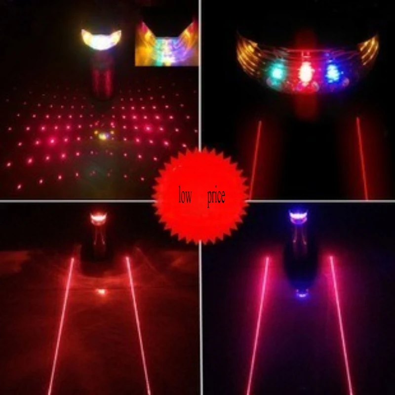 

Bicycle Tail Light Laser Bike Light Rear Waterproof LED Lighting Flash Safety Warning Cycling Taillight Bicycle Accessories