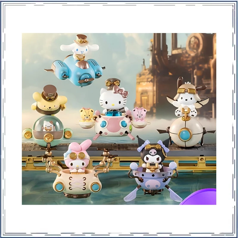 

Kitty White Steampunk Series Blind Box Doll Originality Trendy Play Bedroom Ornament Action Figure Model Toys