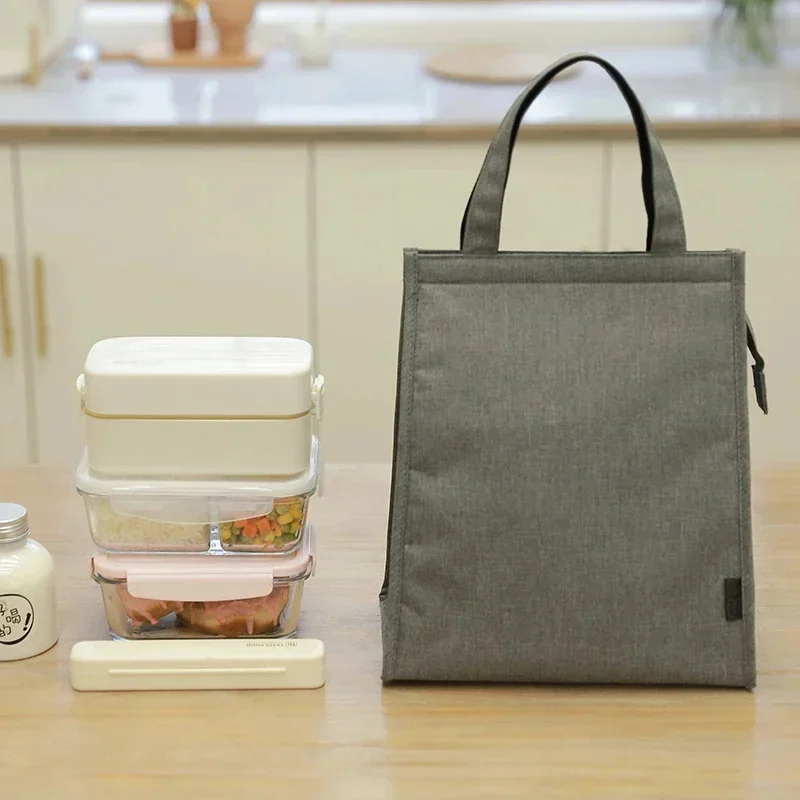 

Long Term Thermal Insulation Bento Bag Student Lunchbag Cool Food Bag Thermal Lunch Food Bag Mommy Bag Oxford Cloth Portable Bag