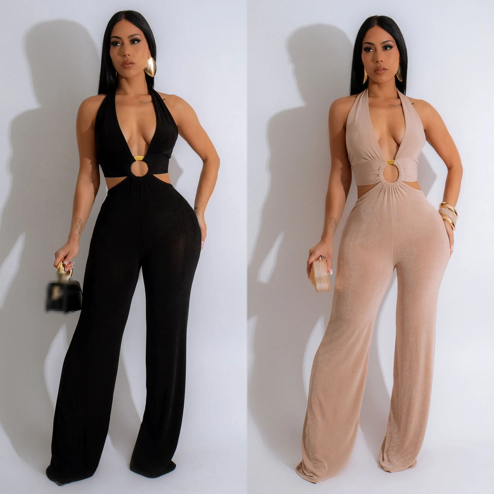 jumpsuit women pants one pieces romper for women club outfit for woman overalls jumpsuits woman elegant summer clothes 2024