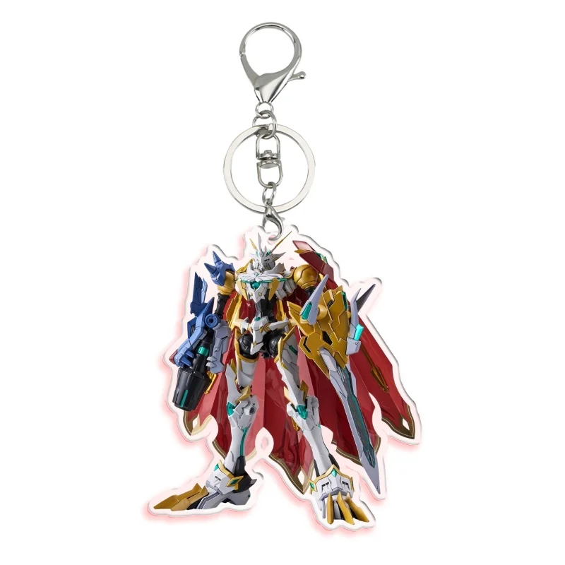 BANDAI Figurka-rise Standard Digimon Adventure Action Toy Figurki Akrylowy brelok do kluczy Anime Classics Zabawka Torba Breloczek