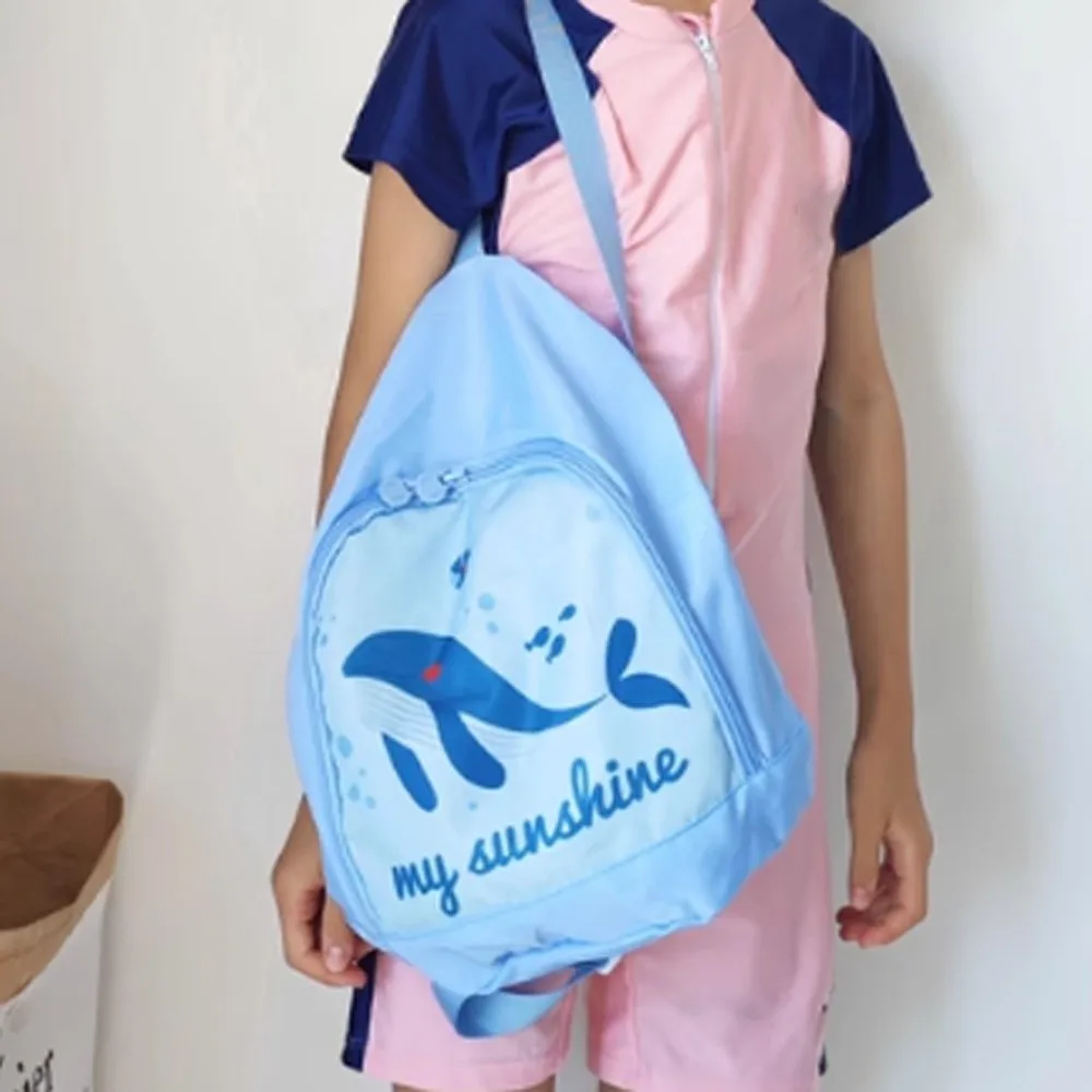 Cute Shape Children's Swimming Bag Animal Pattern Waterproof Sports Backpack Cute Cartoon Portable Beach Backpack