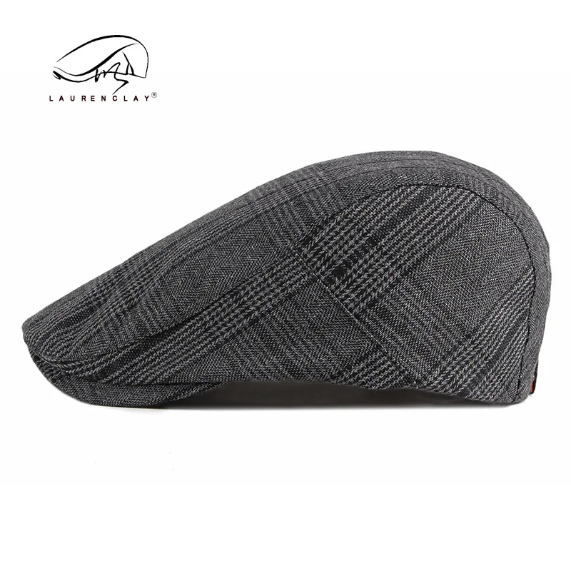 Adjustable Newsboy Hats for Men and Women, Flat Cap, M Irish Cabbie Gatsby Tweed Ivy Youth Boys and Girls