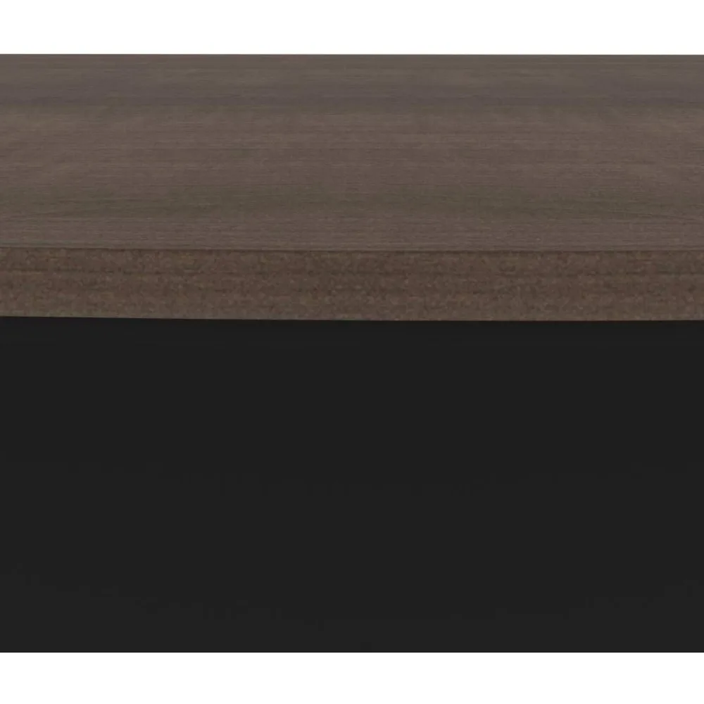 غلاف سطح المكتب، 72 وات، أنتيغوا وأسود، محطة عمل احترافية، حل مكتبي كبير، مكتب مكتب منزلي #6