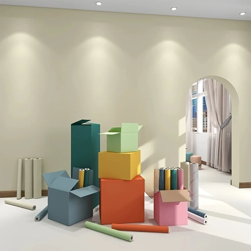 Wallpaper Self-adhesive Waterproof Bedroom Decoration Wall Sticker Peel and Stick Wallpaper Home Decoration Furniture Renovation