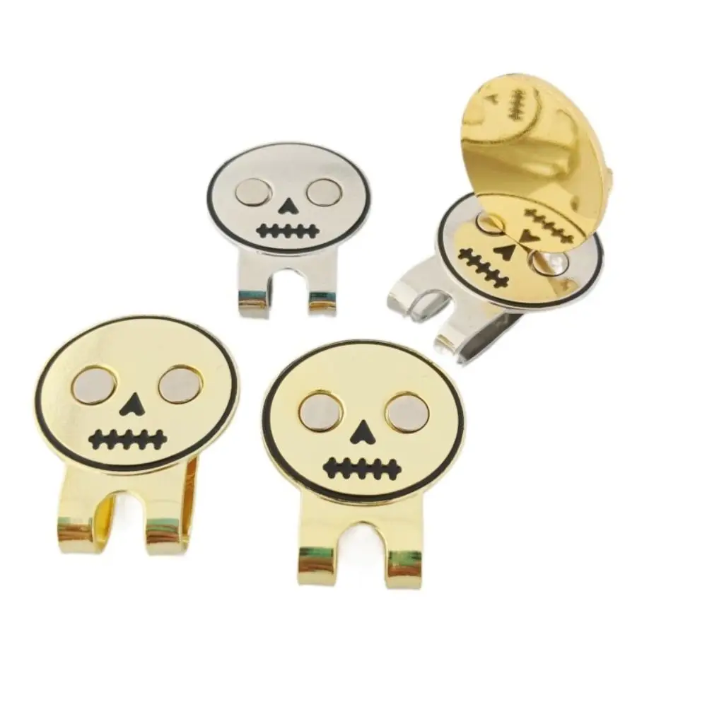 Skull Design Skull Design Magnetic Hat Clip Integrated Molding Not Easy To Loose Skull Magnetic Golf Ball Marker Iron Magnetic