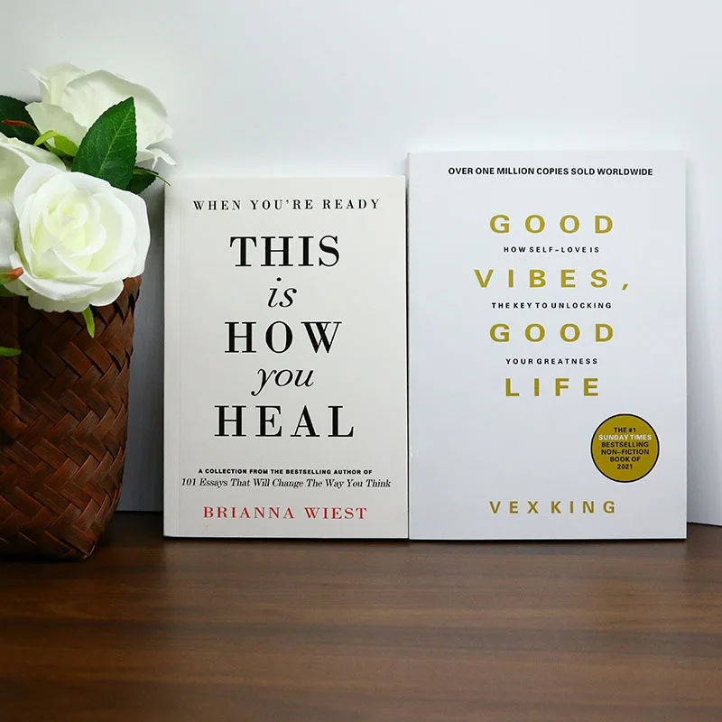 

《This is How You Heal》+《Good Vibes Good Life》A Dual-Effect Growth Set for Spiritual Growers Positive Energy Pursuers Be a gift