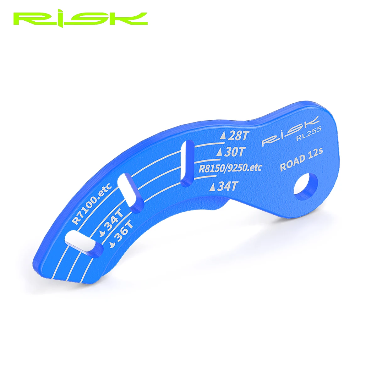 RISK 12T Electric Rear Derailleur Adjuster Adjustment Gauge Guide Tool Chain Gap Tool for Road Bike R7100 R7150 RX820 R8150