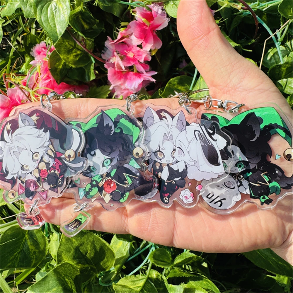 

Игра The Freak, цирковой пирг Арлекин Тереза, карнавальный костюм, брелки, акриловый брелок, подвеска, подарки