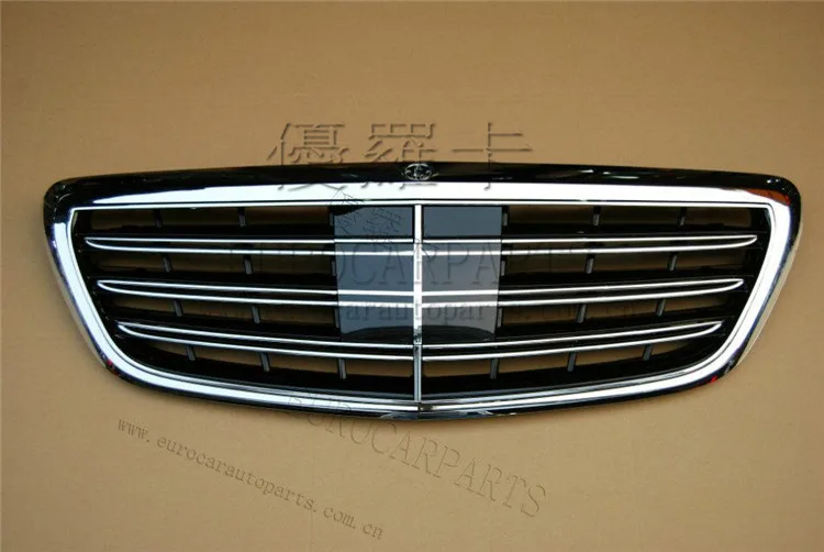 

S65 front grill fit for MB S CLASS w222 S320 S400 S500 S600 S63 2013 year UP to S65 style racing grille