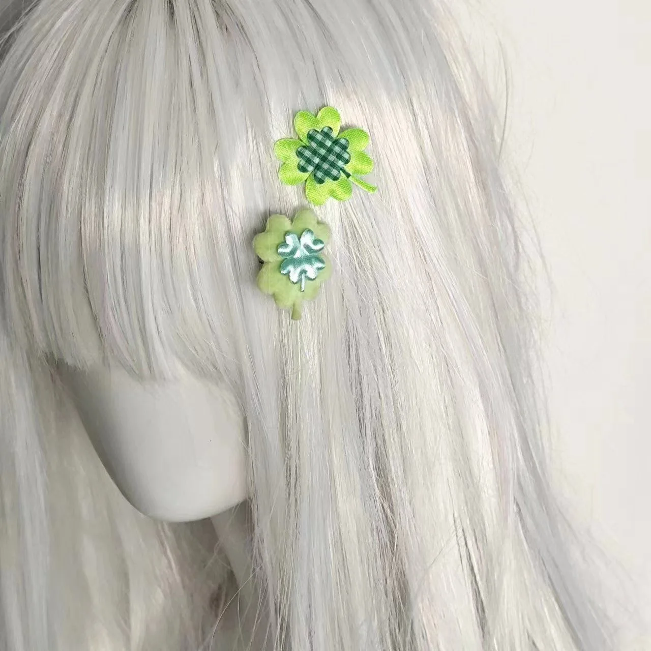 Hot Sweetly Four-leaf Clover Hairpin for Women Girls Kids Child Hairpin Gift Hair Accessories Lolita Headwear Ornament