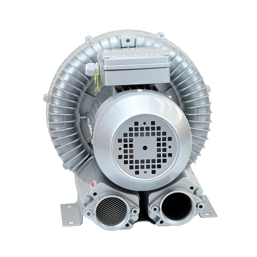 1.5KW 2HP Air Ring Side Channel Blower Vacuum Pump For Vacuum Packaging Fish Pond Aeration