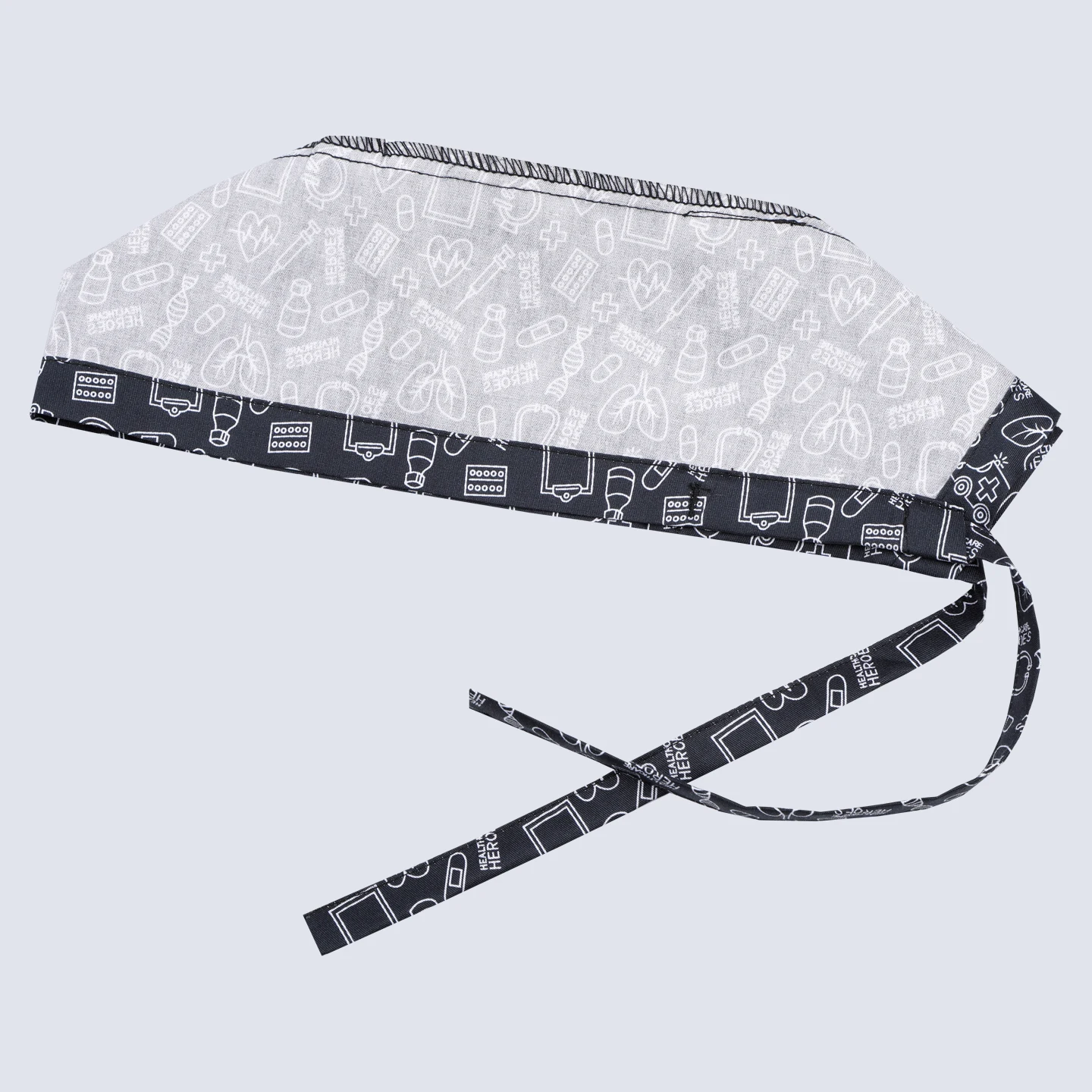 نمط القلب الشعر القصير النساء قبعة العمل قبعات التمريض للرجال قبعة قابلة للتعديل F1203 #5