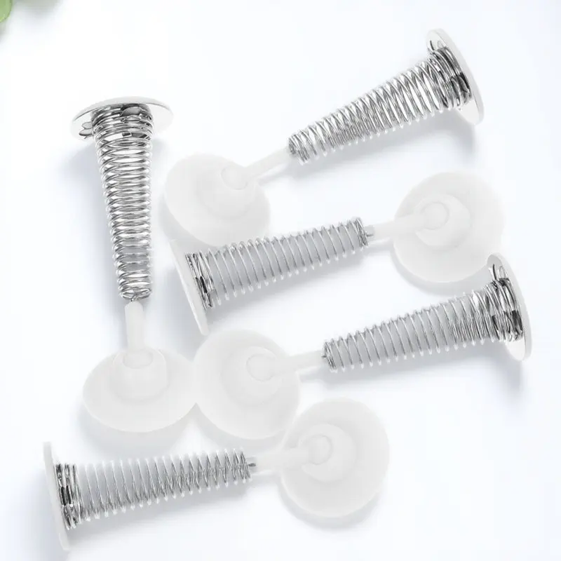 

5Pcs Adhesive Spring Base Car Dashboard Shaking Head Replacement Bases Small Compact Easy to Operate Spring Toy