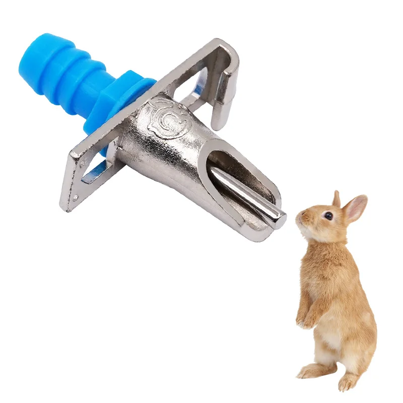 10/20Pcs Rabbit Automatic Nipple Water Feeder for Rodents Waterer Rabbit Nipple Drinking Water Tools Nipple Drinkers for Rabbits