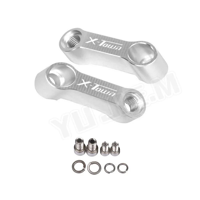 10 мм 8 мм удлиненное зеркало заднего вида, аксессуары для мотоциклов, удлинительный кронштейн для зеркала для KYMCO X-TOWN X TOWN 125 250 300