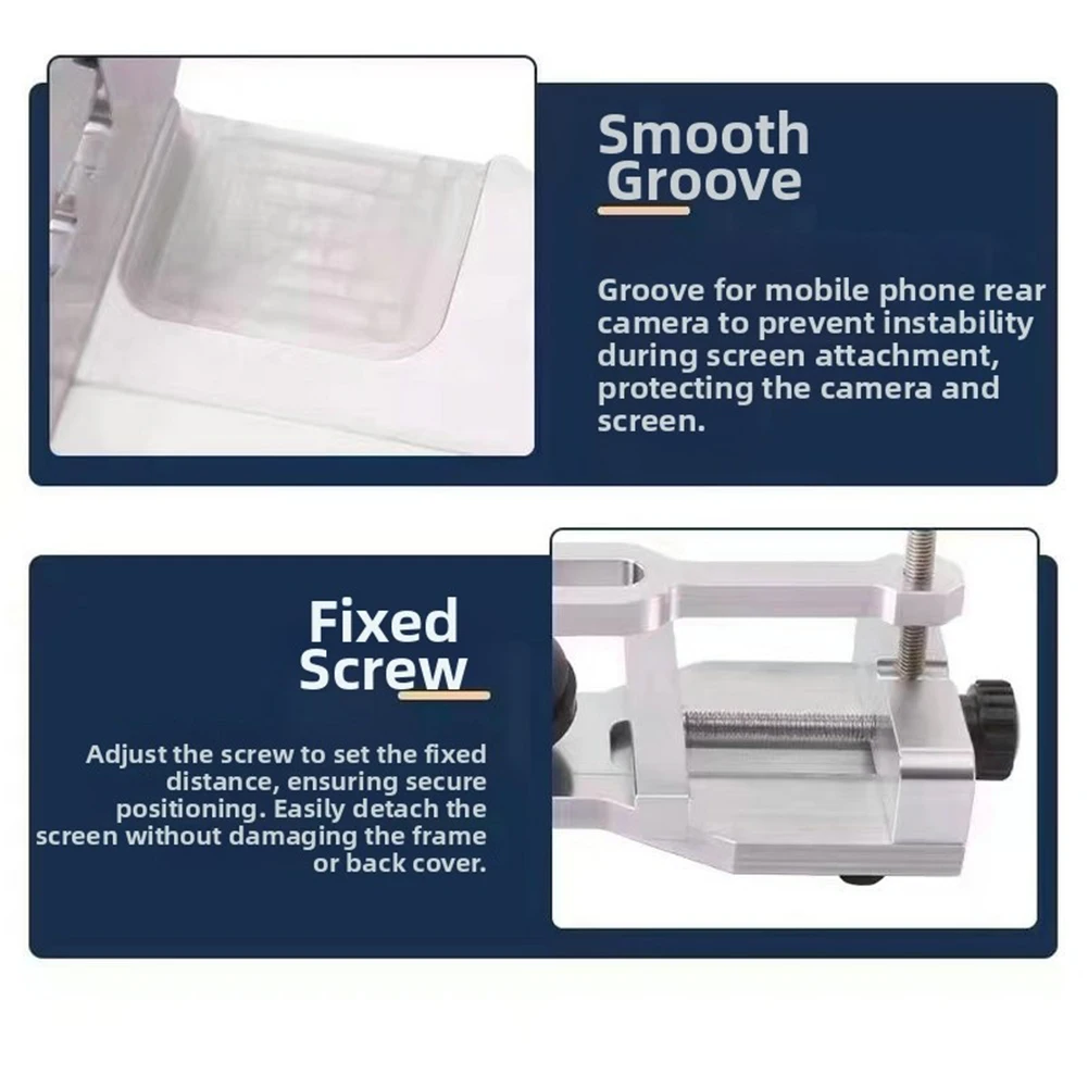 Phone Screen Separator Tool Compatible with Multiple Brands Uses Vacuum Suction for Safe LCD Disassembly Without Damage
