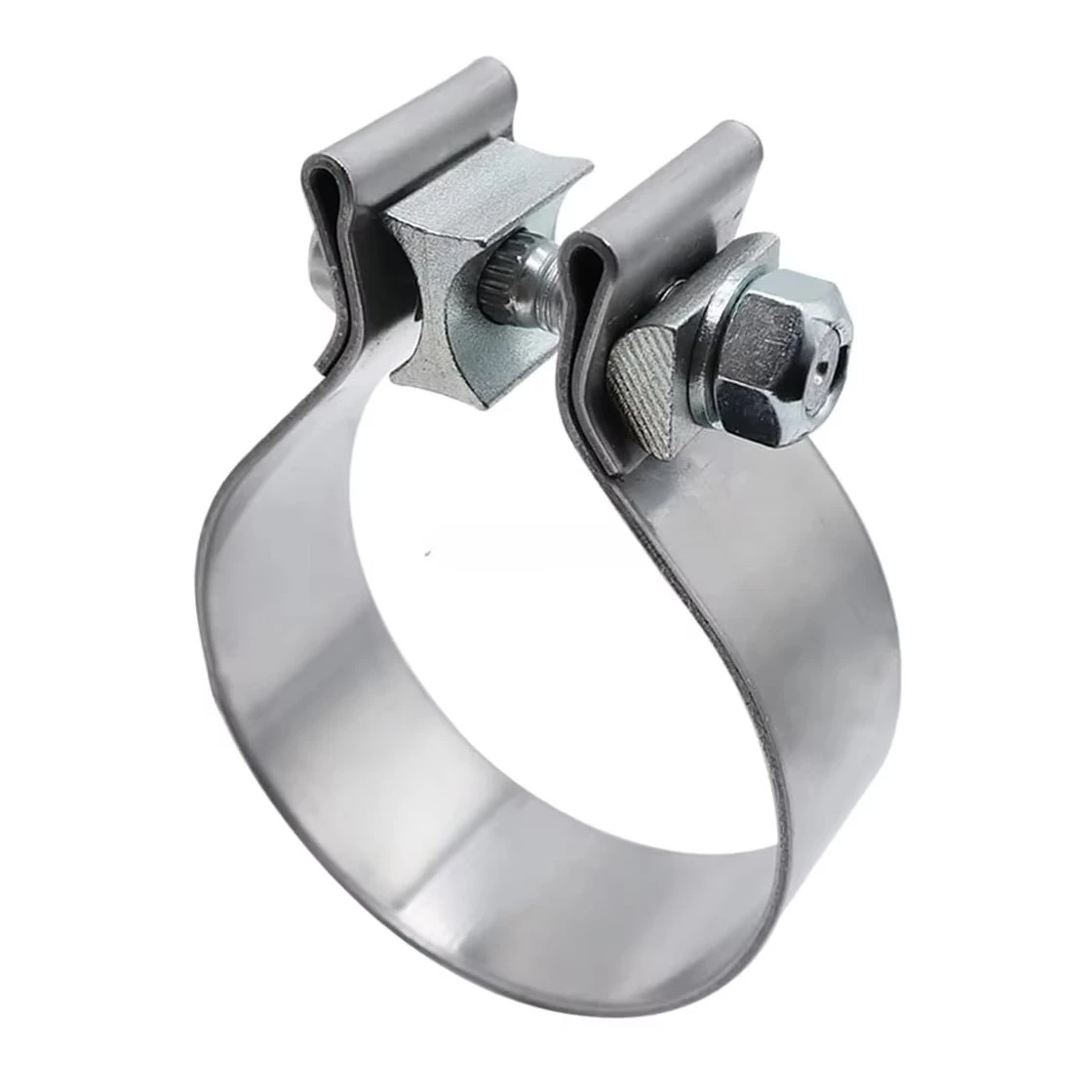 

SXLL Racing High Quality Auto 304 Stainless Steel Aluminum Exhaust System Exhaust Pipe Clamp Size 2.0 "2.5" 3.0 "3.5" 4.0