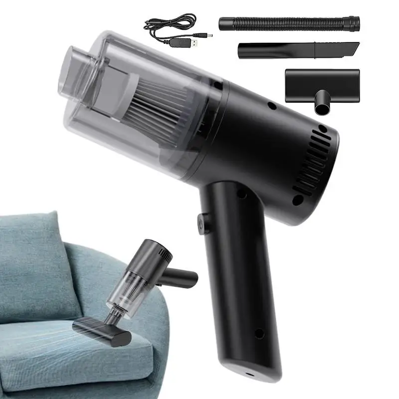 Handheld Vacuum Mini Handheld Strong Suction Home Vacuum Hand Held Vacuum With Long Range Lightweight For Pet Hair Stair Sofa