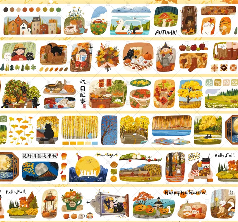 1 петля Xiami Studio Fairy Tal – обзор и цена Washi Tape Set