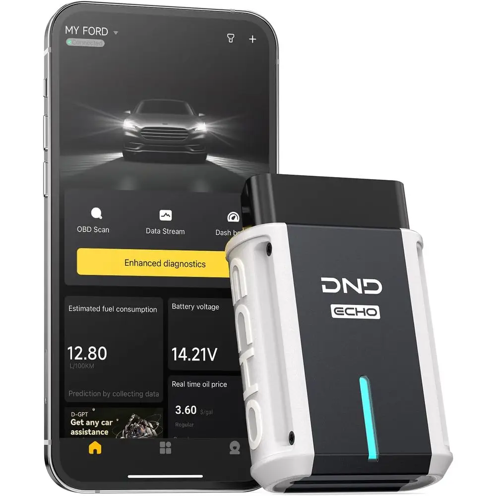 

Bluetooth-сканер OBD2 - диагностический инструмент для всех систем, считыватель кодов для автомобилей, сканер для диагностики транспортных средств с функцией сброса уровня масла и регистрации батареи.