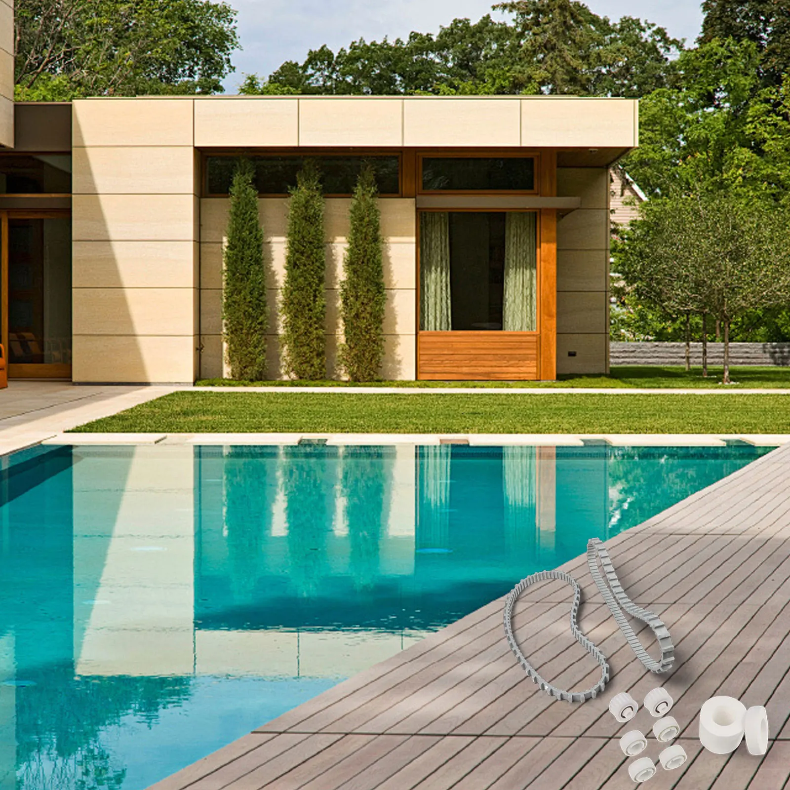 

Оновление эффективности очистителя Комплект для замены очистителя бассейна Ремонт очистителя Простота установки Улучшает эффективность очистки