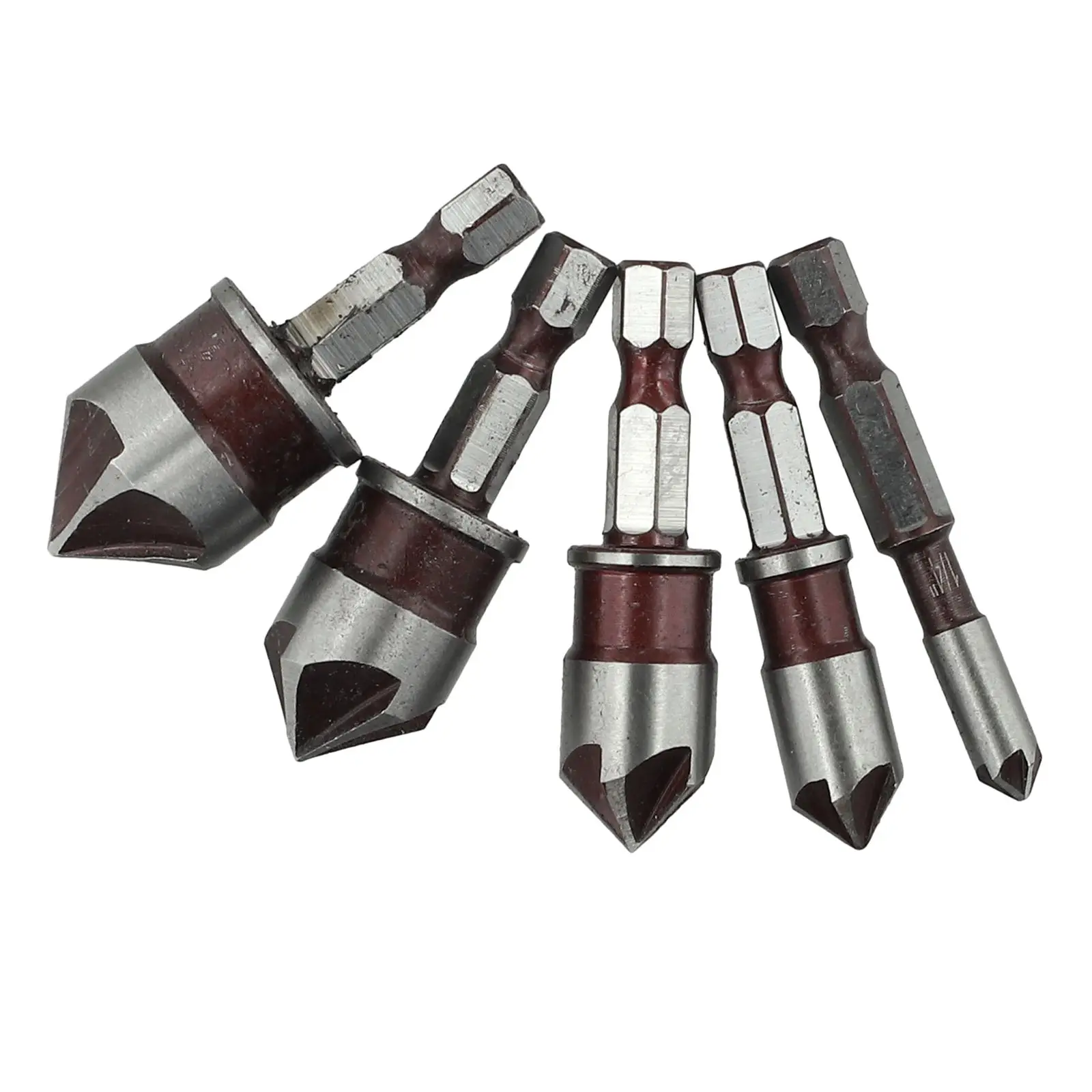 

82 Degree Tip Professional Use DIY Projects 5 Flute Countersink Bit 82 Degree Countersink Prolonged Life Reduced Vibration