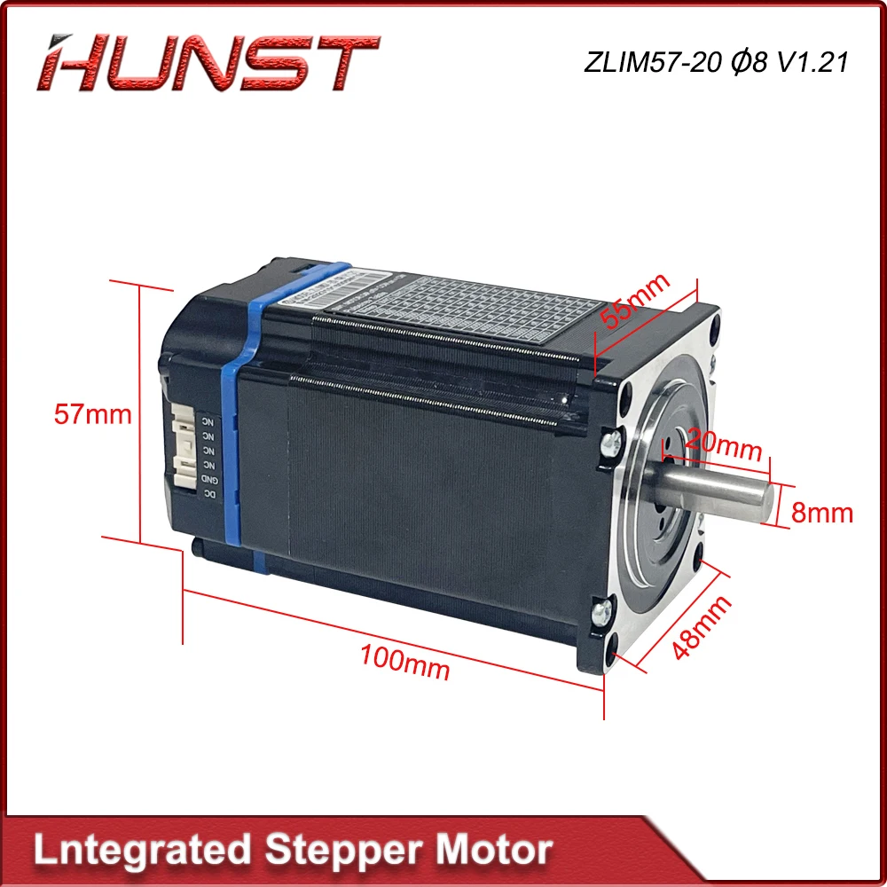 HUNST ZLIM57-20 Integrated 0pen-loop Stepper Motor is Suitable For Laser Marking Machines And Engraving Machines