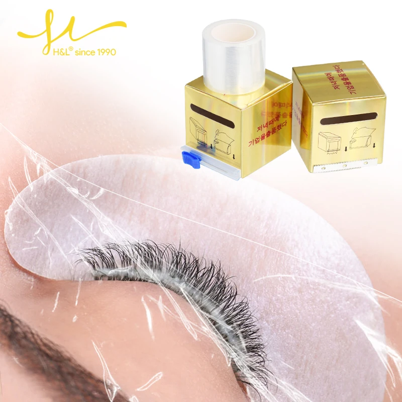 Plastic Wrap High quality eyelash grafting tool Prevent liquid from penetrating the eyes Simple usage Does not harm the skin