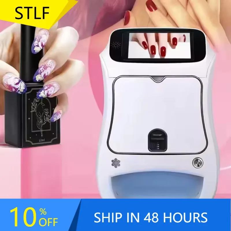 Drukarka do paznokci STLFNail, DIY, drukowanie wzorów, WIFI, automatyczna, trójwymiarowe wzory, maszyna do drukowania na paznokciach do użytku w salonie.