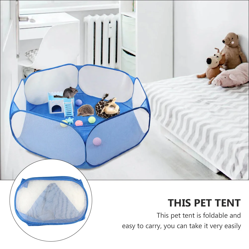 Krasbestendige tent Opvouwbare draagbare hond Kattenhuis Ademende zijdeur voor gebruik binnen en buiten Kinderbox Onderdak Huisdiernest Huisdier