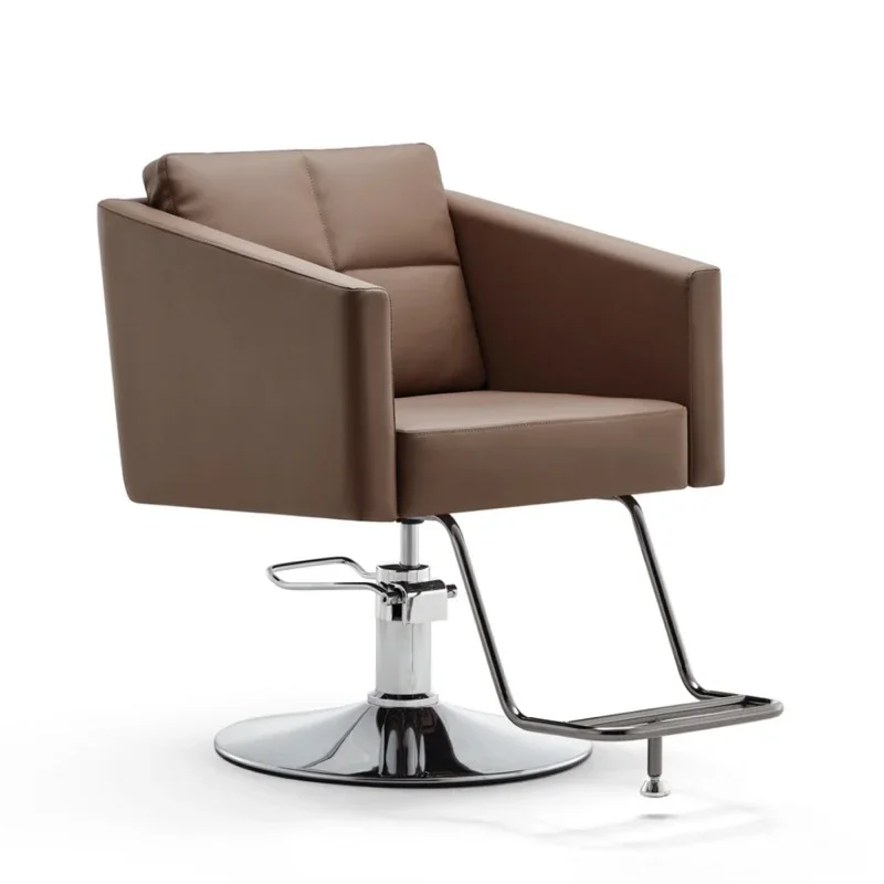 

Nordic Professional Barber Chairs Luxury Modern Hairdresser Lift Barber Chair Comfort Simple Commercial Furniture Barbearia FYBC