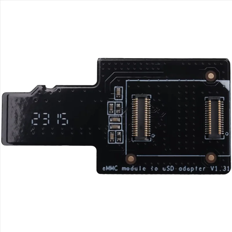 EMMC إلى الولايات المتحدة الأمريكية مجلس EMMC إلى USD لوح مهايئ EMMC TF بطاقة حرق لوحة تركيبية ل ROCK PI 4A/4B-A77G