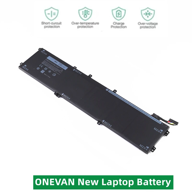 

ONEVAN New RRCGW 56WH 4GVGH 84WH Laptop Battery For Dell XPS 15 9550 Precision 5510 Series M7R96 62MJV